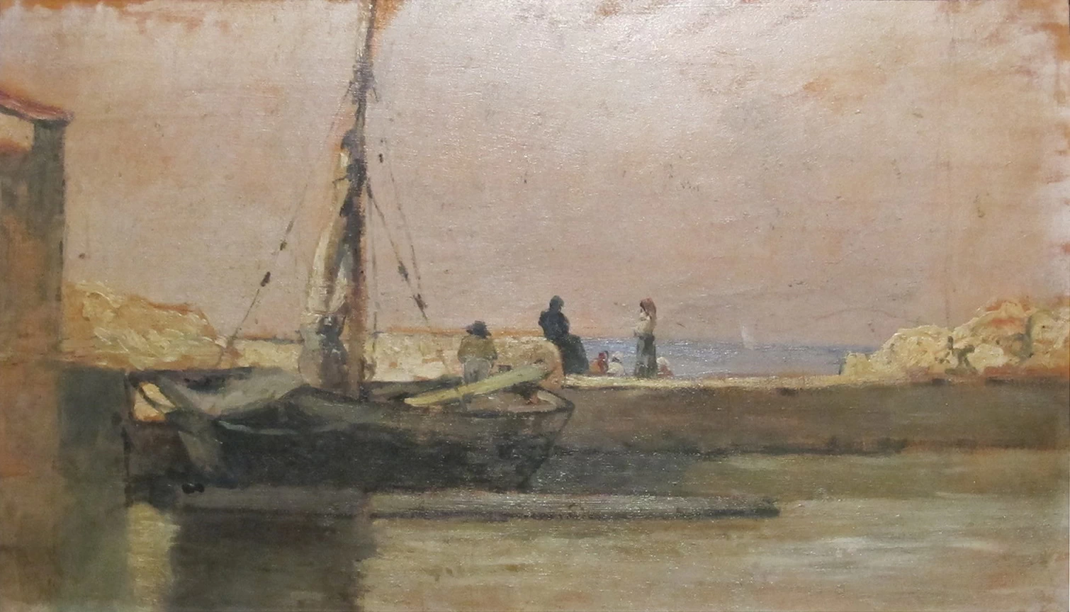 Veduta di porto - Museo Statale d'Arte Medievale e Moderna, Arezzo